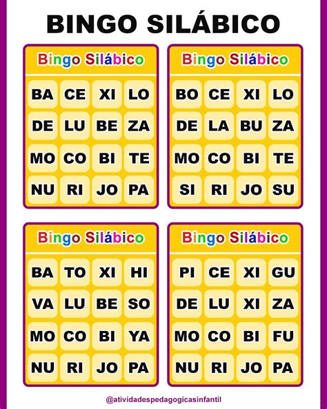 Jogo Educativo Bingo Sil Bico Pompons Cartelas De Bingo Para Sala