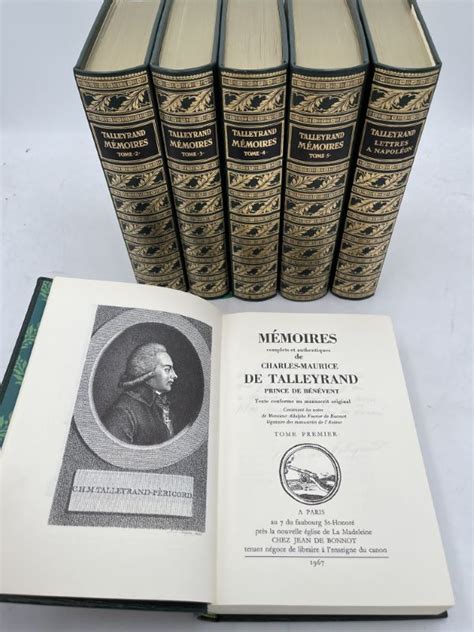 Mémoires complets et authentique de Charles Maurcie de Talleyrand