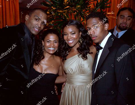 Massai Z Dorsey Nia Long Gabrielle Editorial Stock Photo Stock Image