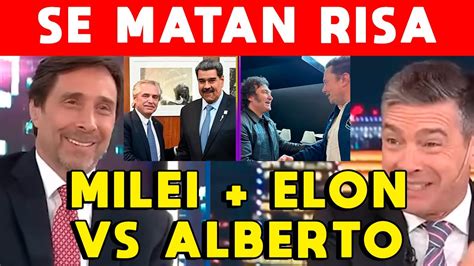 HISTÓRICA REUNIÓN DE MILEI CON ELON MUSK ES COMPARADA CON ALBERTO