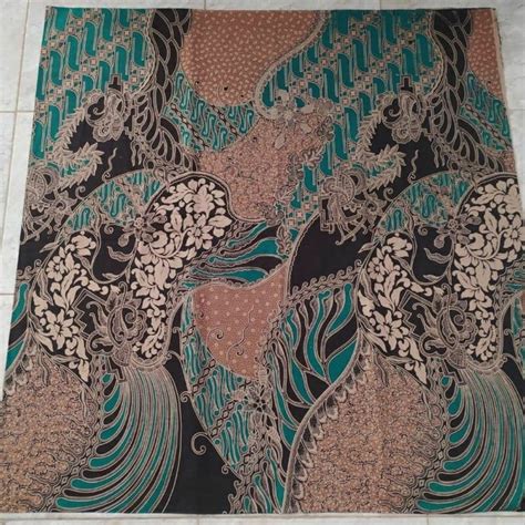 Jual Bahan Kain Batik Pekalongan Bahan Katun Prima Halus Warna Coklat