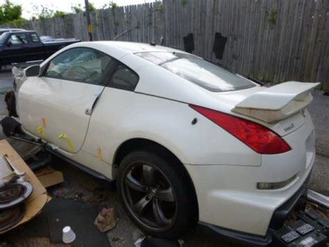 Sell Used 2007 Wrecked Nissan 350z Nismo Clean Title In Birmingham