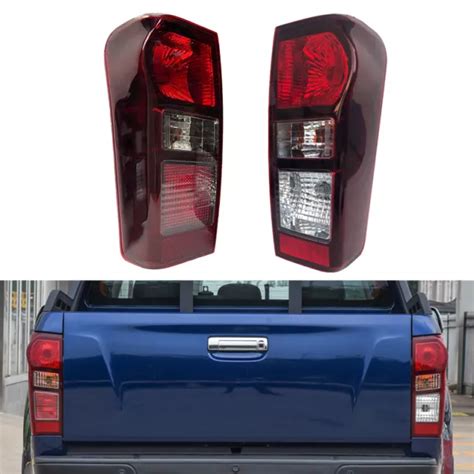 Pair Tail Brake Light Lamp Assembly Fit For Isuzu Dmax D Max Ute