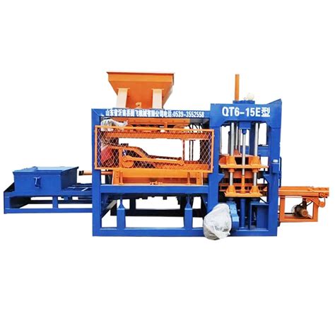 Qt6 15 Fully Automatic Block Brick Machine For Concrete Block Brick