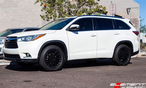 Toyota Highlander Wheels Custom Rim And Tire Packages