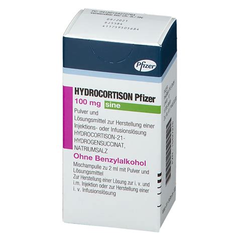 HYDROCORTISON Pfizer 100 Mg Sine 1x2 Ml Mit Dem E Rezept Kaufen Shop