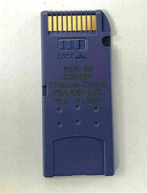 Genuine Sony Memory Stick Old Ms Mb Mb Msa A Msa A Msa A Msa