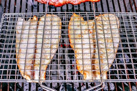 How To Grill Fish In A Grilling Basket Grilled Fish Bbq Fish Fish