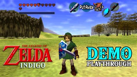 Zelda Indigo Demo Youtube