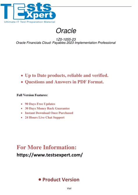 Ppt Ace The Z Oracle Financials Cloud Payables Exam