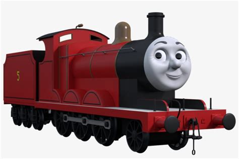 Image Cgi Series James The Red Engine By - Thomas And Friends ...