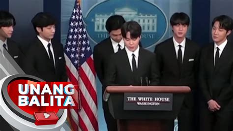 Bts Nasa White House At Nagbigay Ng Pahayag Ukol Sa Asian American