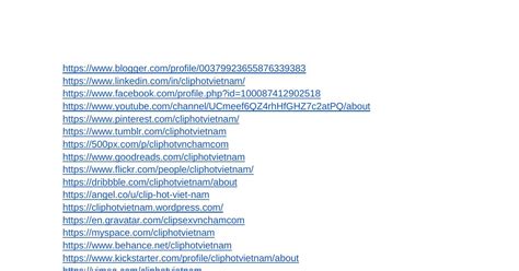 Hệ thống mạng xã hội của Clip Hot Việt Nam pdf DocDroid