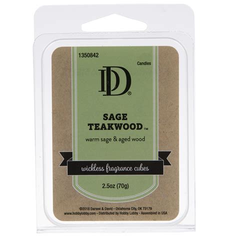 Sage Teakwood Fragrance Cubes Hobby Lobby 1350842