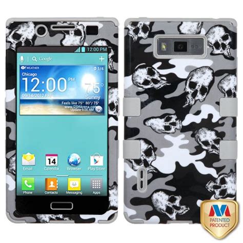 Mybat Hybrid Phone Protector Cover For Lg Splendor Us Venice Optimus