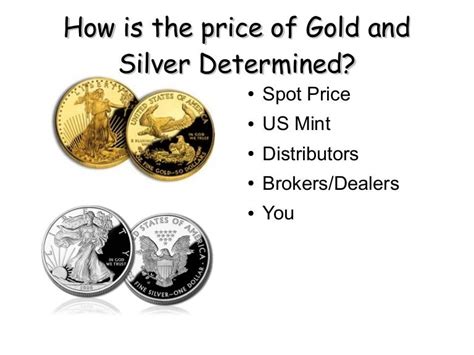 How Is The Price Of Gold And Silver Determined