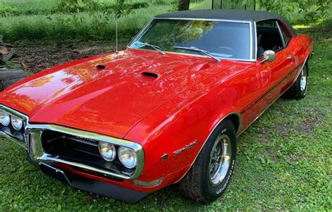 1968 Pontiac Firebird 400 Vin 223378u116526 Classic