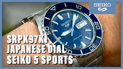 Unboxing The Seiko 5 Sport SRPK97K1 YouTube