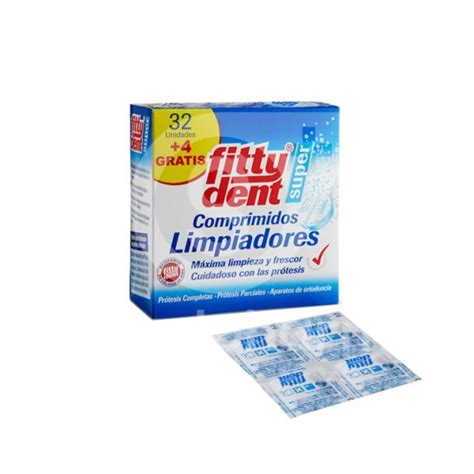 Fittydent Super Limpiadores Tabletas