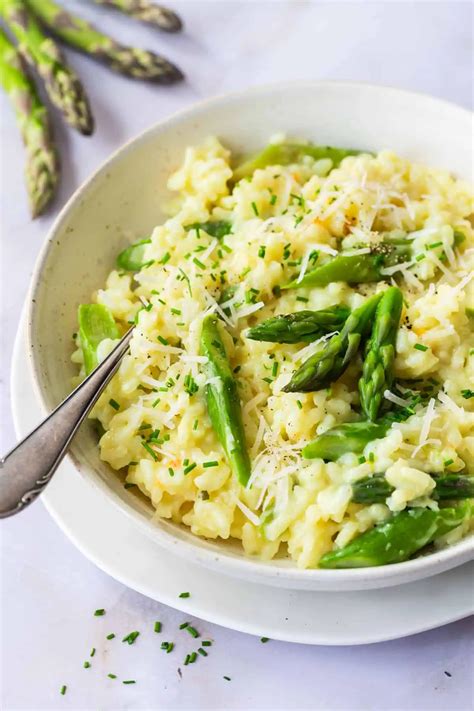 Spargelrisotto Rezept Mit Gr Nem Spargel Cremig Einfach