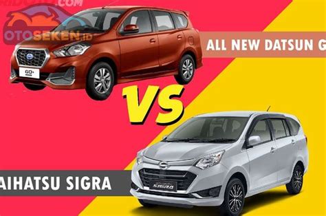 Pertarungan LCGC 7 Seater Murah Daihatsu Sigra 1 2 MT Vs Datsun GO