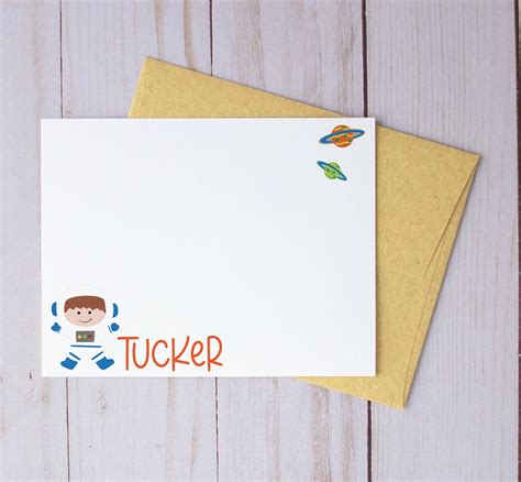 Personalized Boy Stationary For Little Kids Set Of 10 Lined Etsy