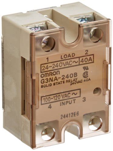 Controls Indicators Omron G3NA 220B AC100 120 Solid State Relay 24 To