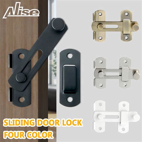 Sayayo Slide Bolt Door Lock Gate Latch Tiny Padlock Hasp EMS3001