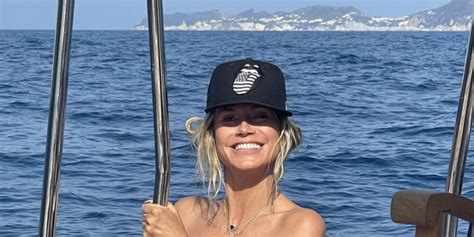 Heidi Klum Rocks A Body Chain In A New Topless Instagram Picture