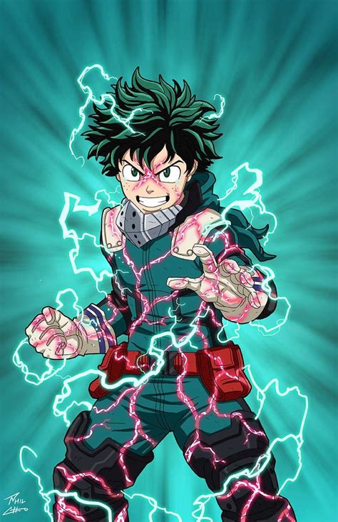 Deku One For All Full Cowl Imagenes De Animales Kawaii Personajes