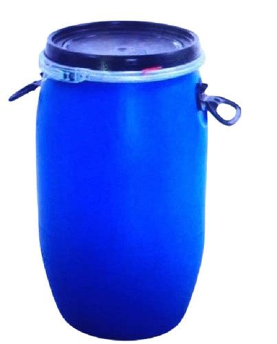 Liter Storage Capacity Leak Resistant Round Shape Solid Plastic Drum