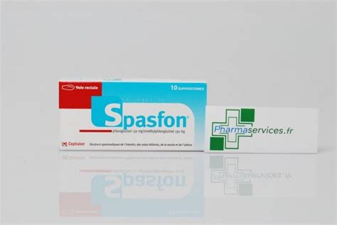 Spasfon 10 Suppositoires