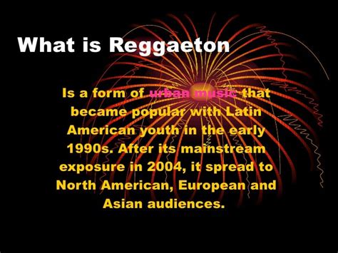 What Is Reggaeton