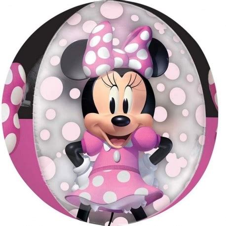 Palloncino Minnie Mouse Sferico Rotondo