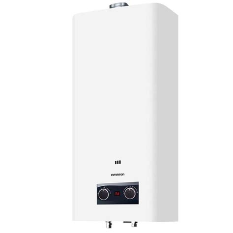 Calentador De Agua Por Gas Infiniton Gwa 11ng 11l 68db Blanco 63