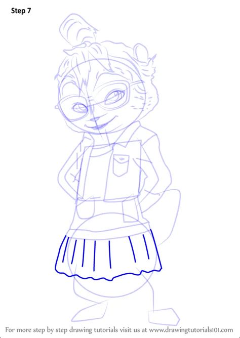 How To Draw Jeanette From Alvin And The Chipmunks Alvin And The