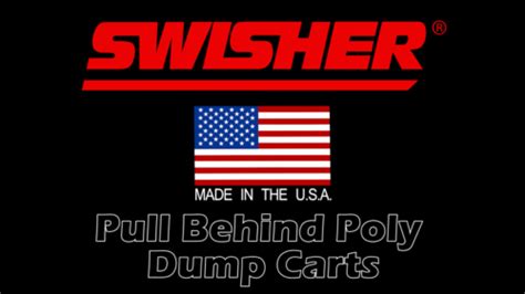 12007 Swisher 16 Cubic Foot Poly Dump Cart Ebay