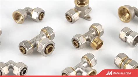 Multilayer Pex Pipe Compression Fittings Male Thread With Oring Pipe