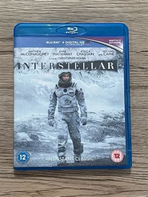 Interstellar Blu Ray Region Free Picclick Uk