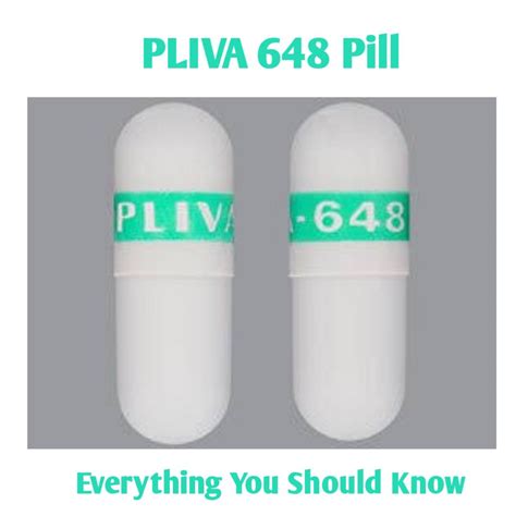 Pliva 648 Pill Everything You Should Know Public Health