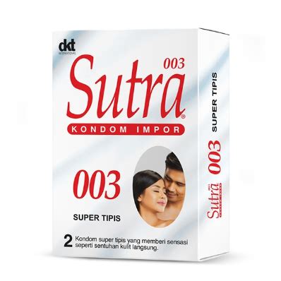 Jual SUTRA SUPER TIPIS ISI 2S Kondom Super Tipis Sutra 003 Kondom