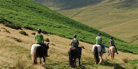 Pony Trekking In The Brecon Beacons Wales Adventure Farm Welsh Pony