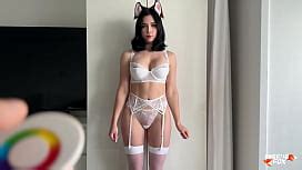 Passionate Brunette Lustfully Fucks Footjobs Dick And Deepthroats Till Cum In Mouth Pov Xxx