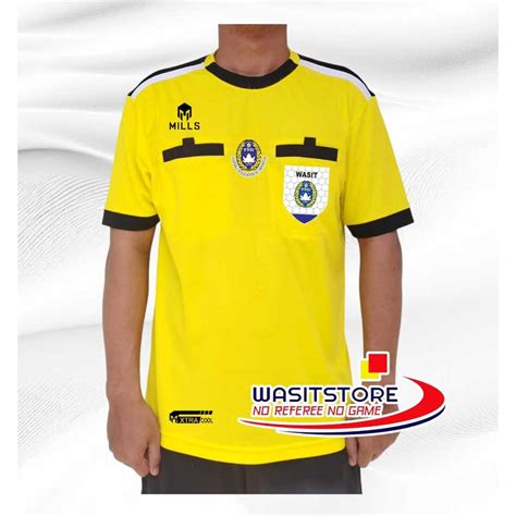 Jual BAJU TUGAS WASIT MLLS 2024 BIG SIZE DADA PSSI SAKU WASIT