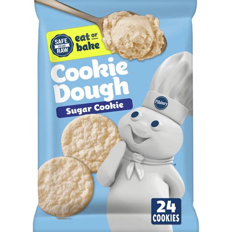 Pillsbury Cookies, Sugar, 24 ct, 16 oz - Walmart.com - Walmart.com