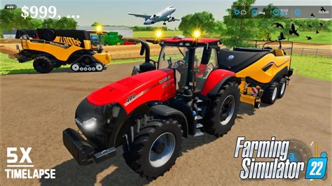 GREENHOUSE CORN HARVEST Farming Simulator 22 Timelapse FS22 ELM