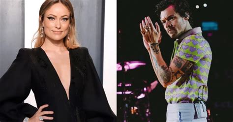 Harry Styles Y Su Ex Olivia Wilde Fueron Captados Abandonando El Mismo