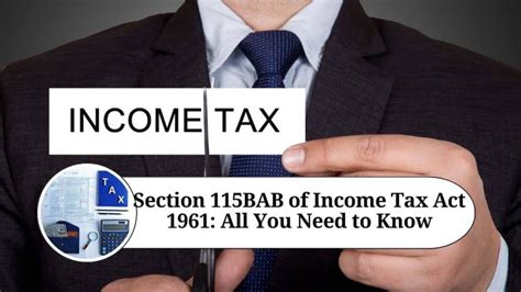 Section 115BAB Of Income Tax Act 1961 All You Need To Know Marg ERP Blog