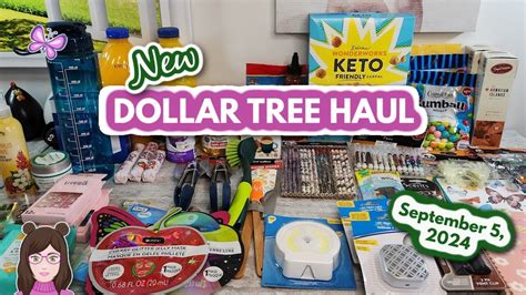 NEW DOLLAR TREE HAUL Amazing Finds Everything Was 1 25 September 5