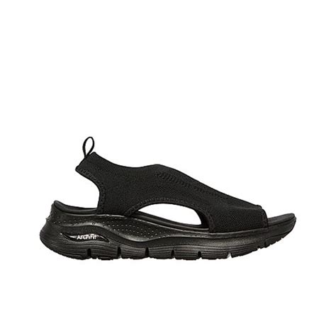 Sandalias Arch Fit City Catch Negro Skechers